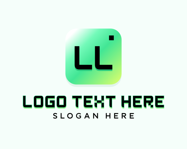 Pixelated Tech Emblem