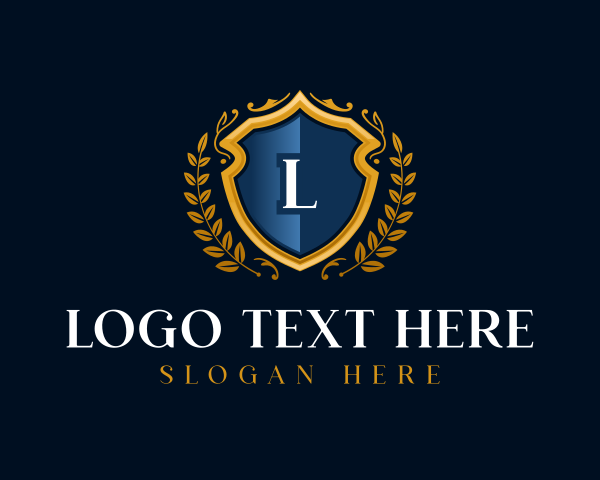 Elegant Shield Laurel